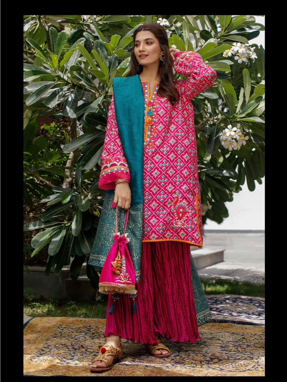 Pakistani designer deepak parwani outfit